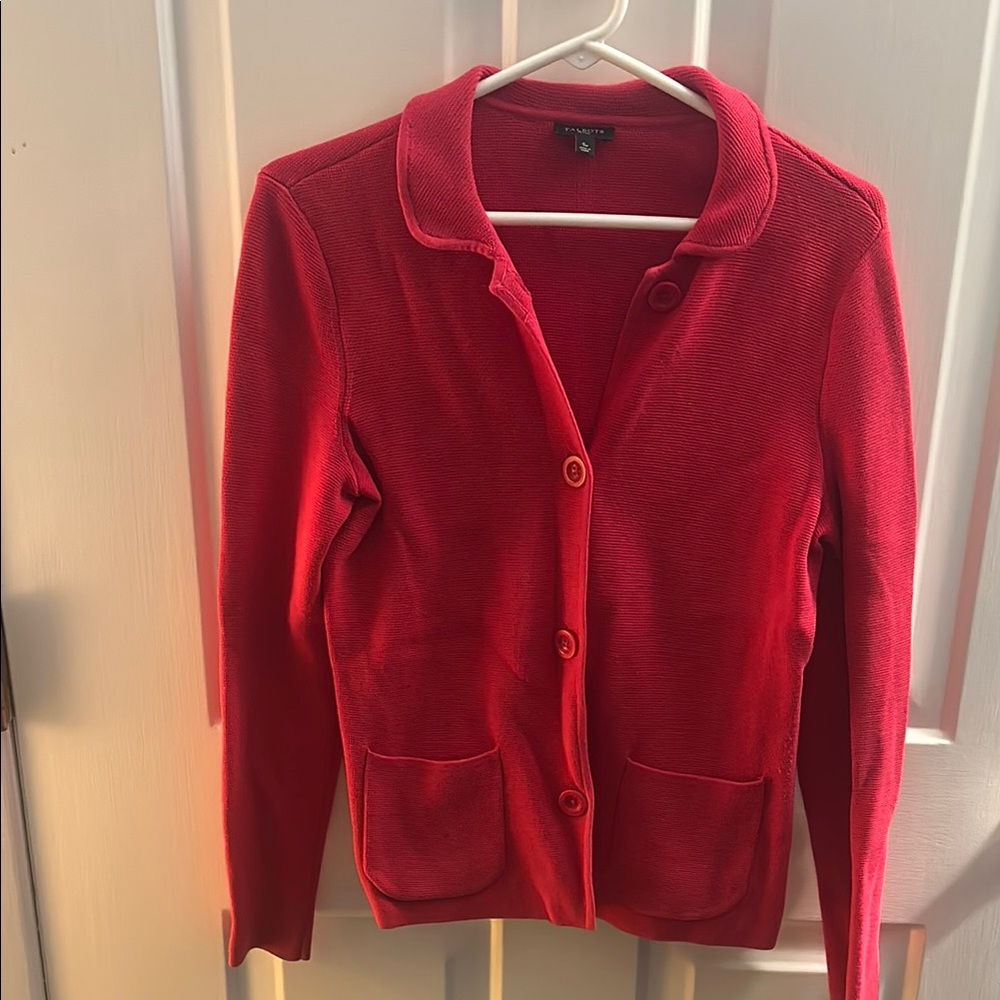 Talbots Classic Pink Cardigan